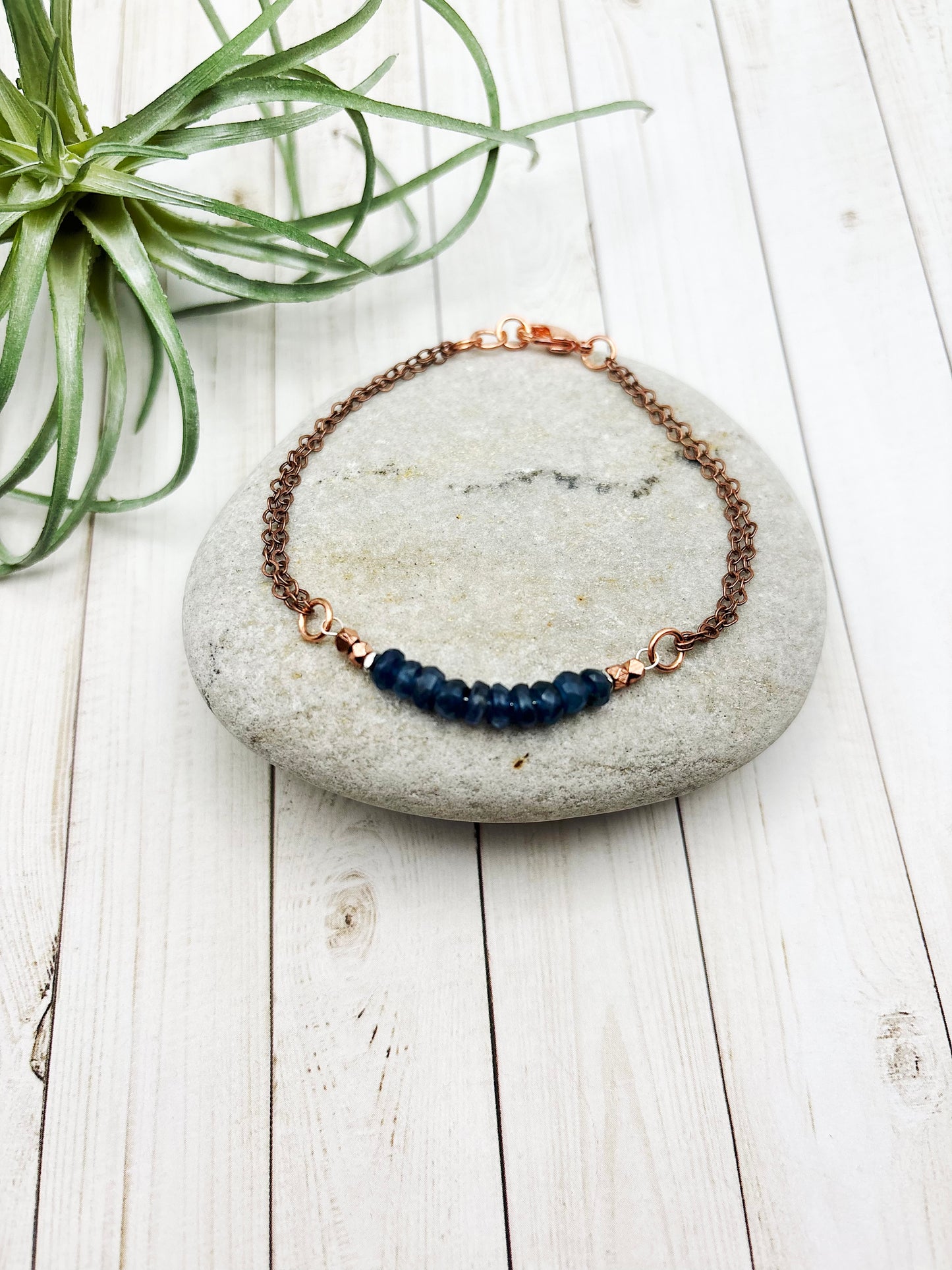 Blue Kyanite Bracelet