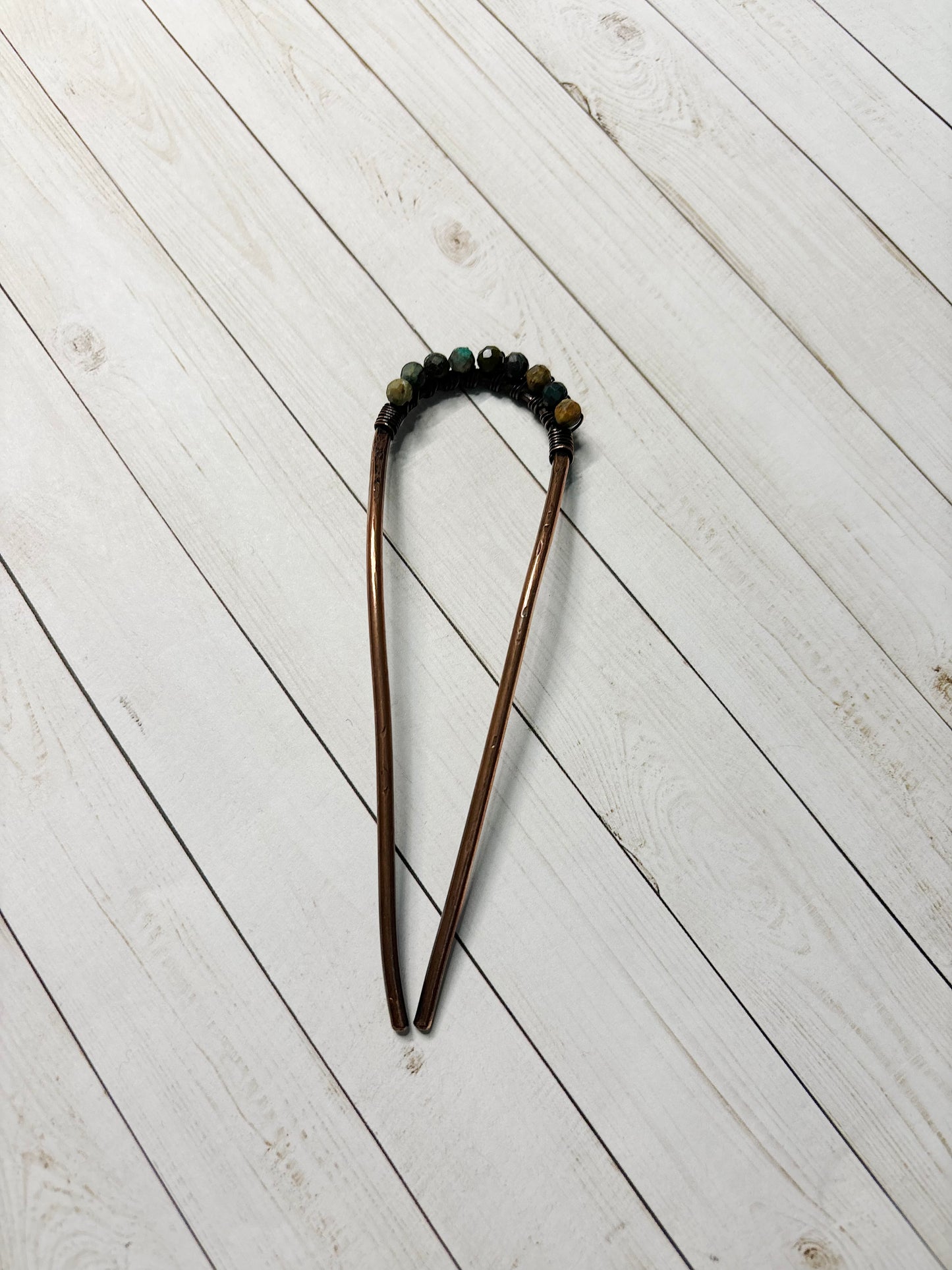 Howlite Hair Pin