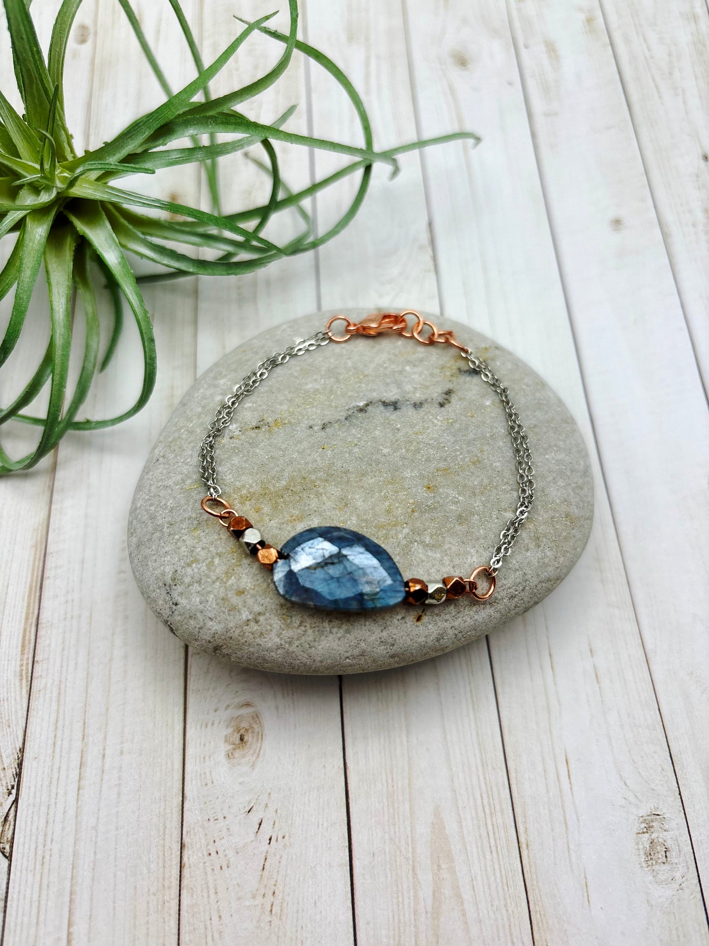 Pool of Blue Labradorite Bracelet