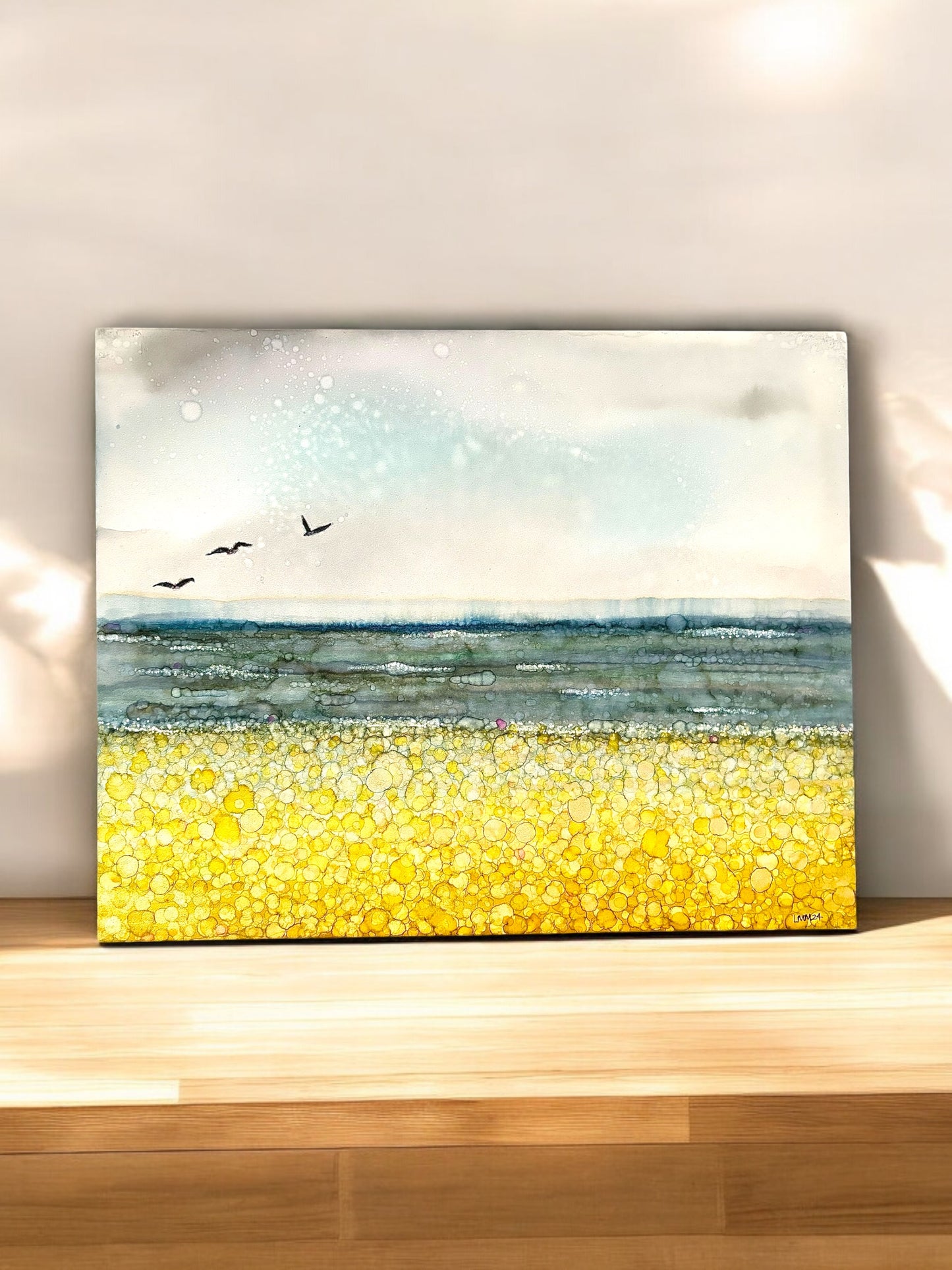 Lincoln Beach with Birds