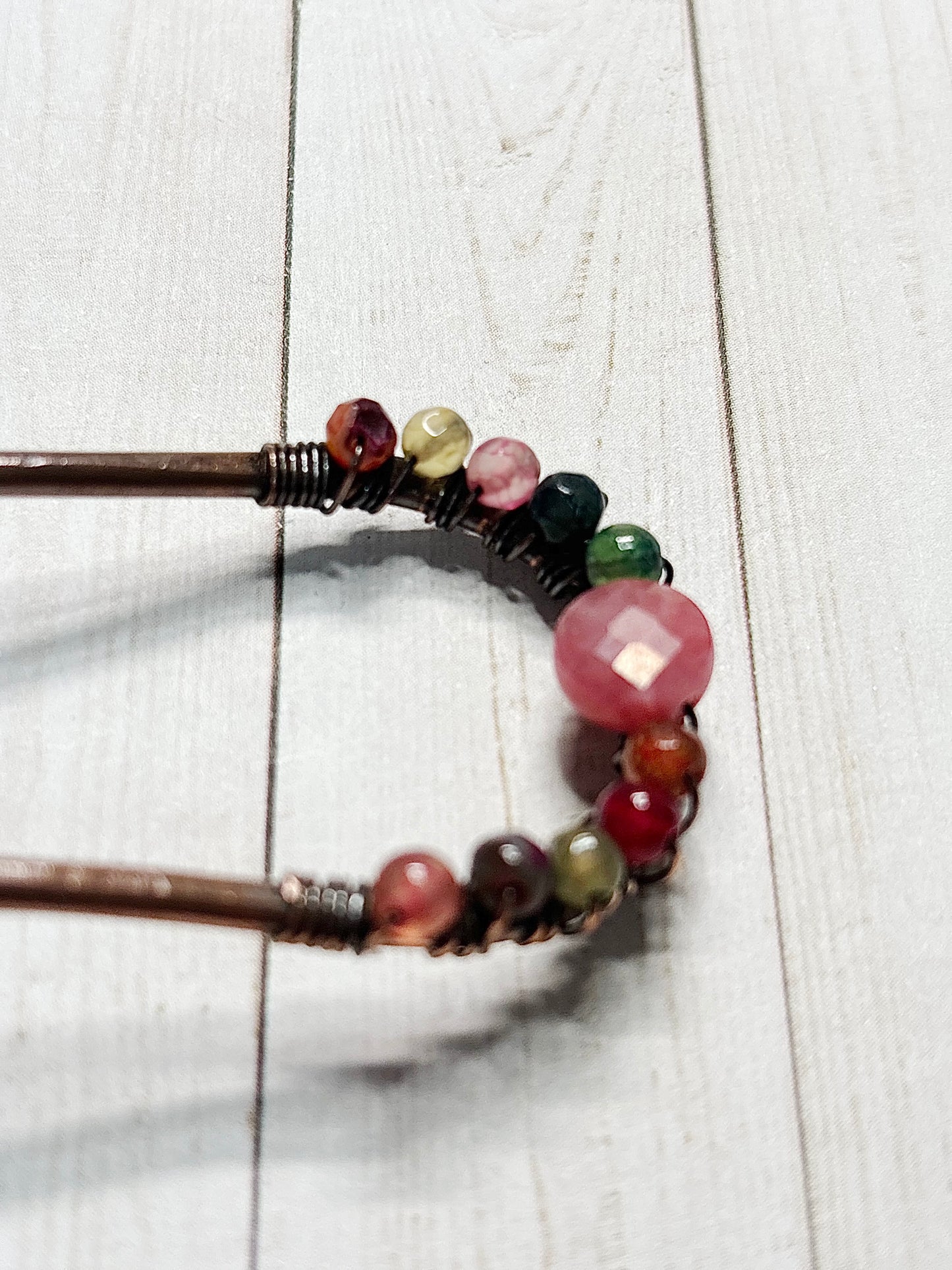 Beaded Hair Pin