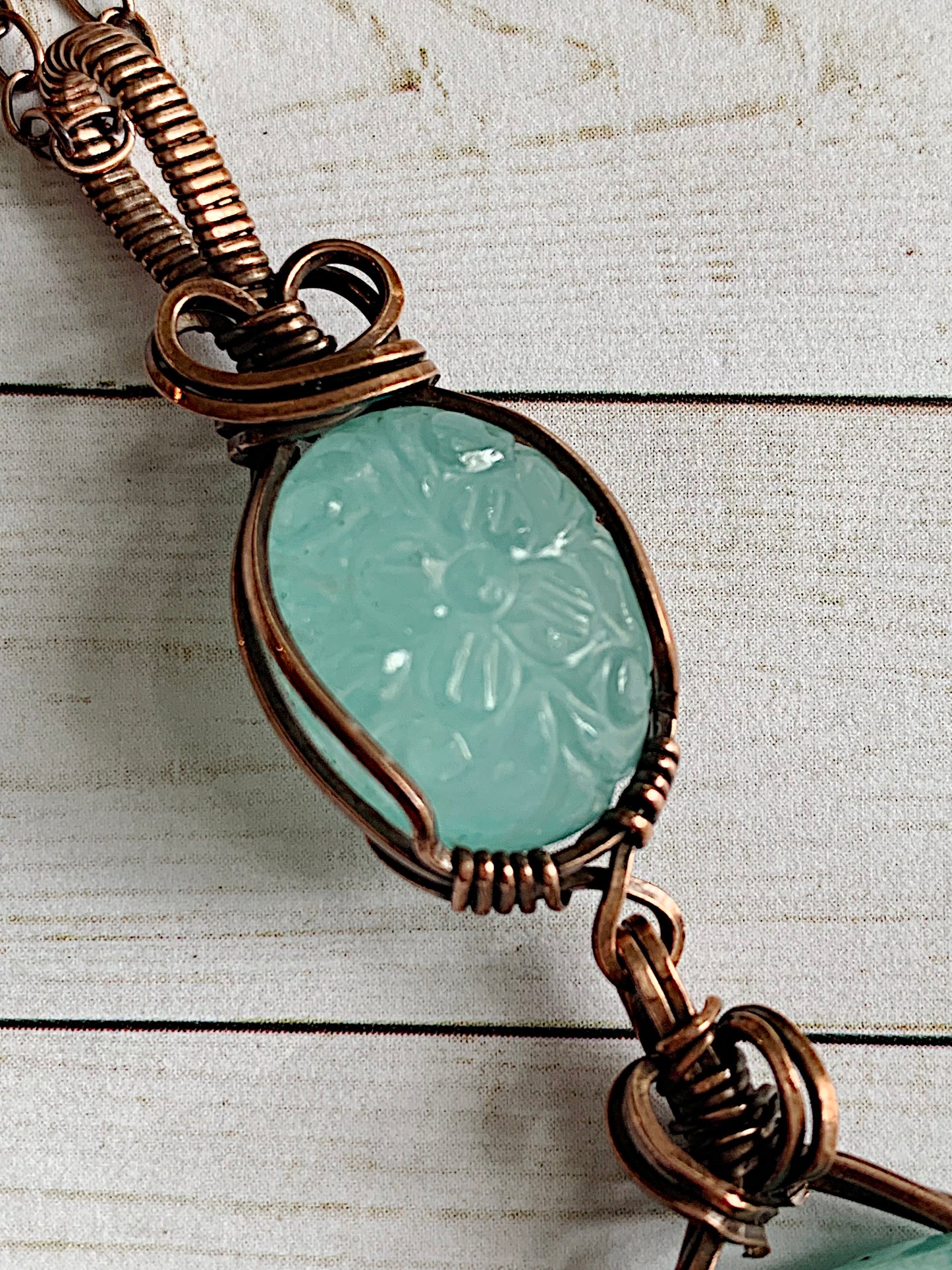 Peruvian Amazonite Pendant