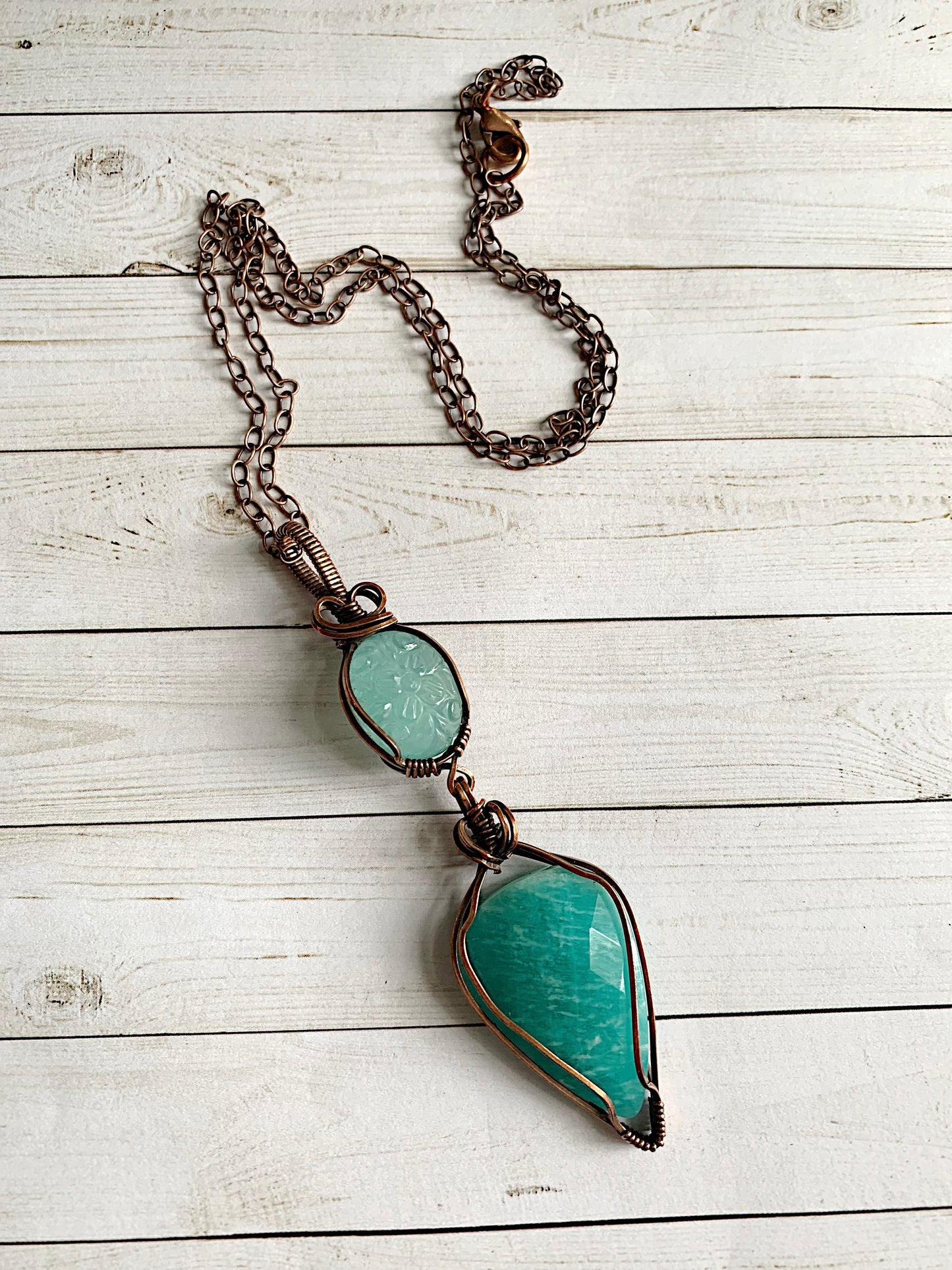 Peruvian Amazonite Pendant
