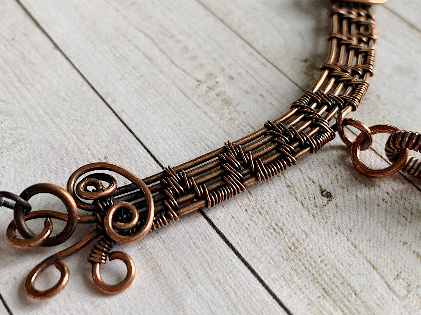 Wood Opal Necklace