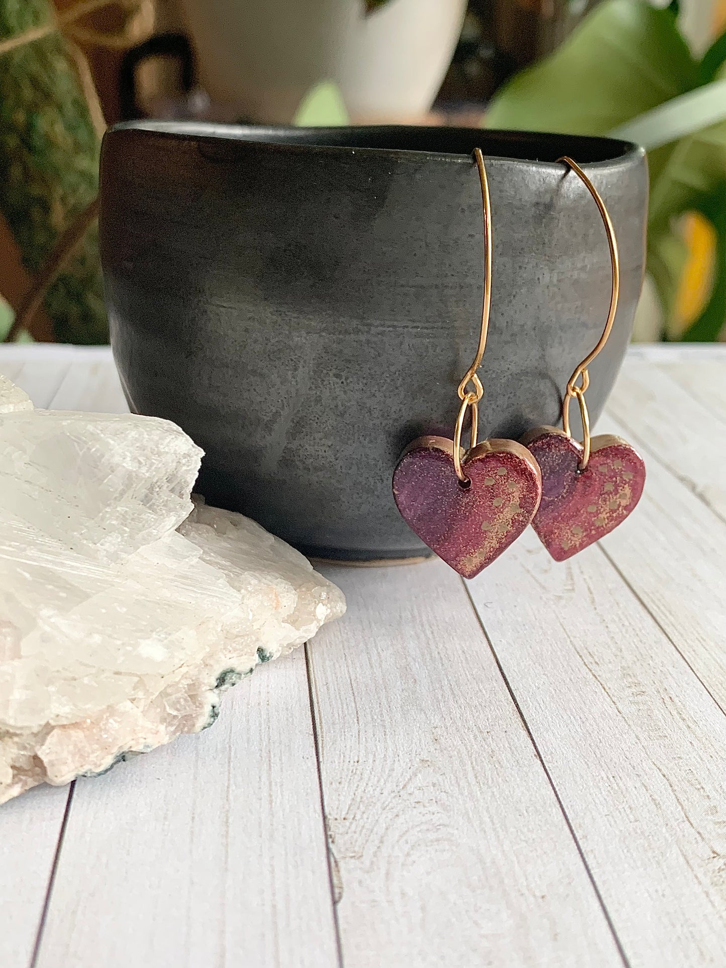 Pink and Purple Hearts