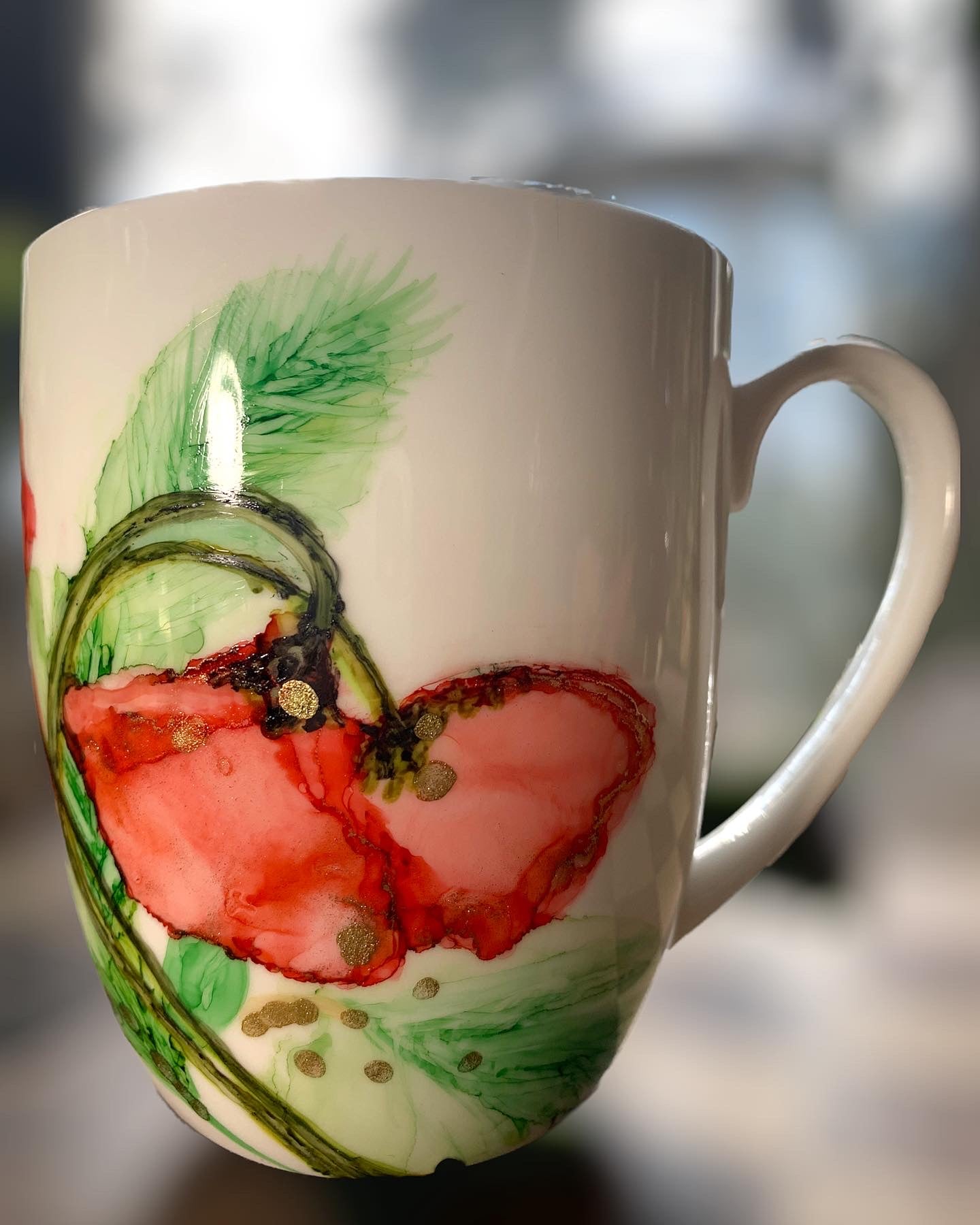 Poppy Coffee Cup