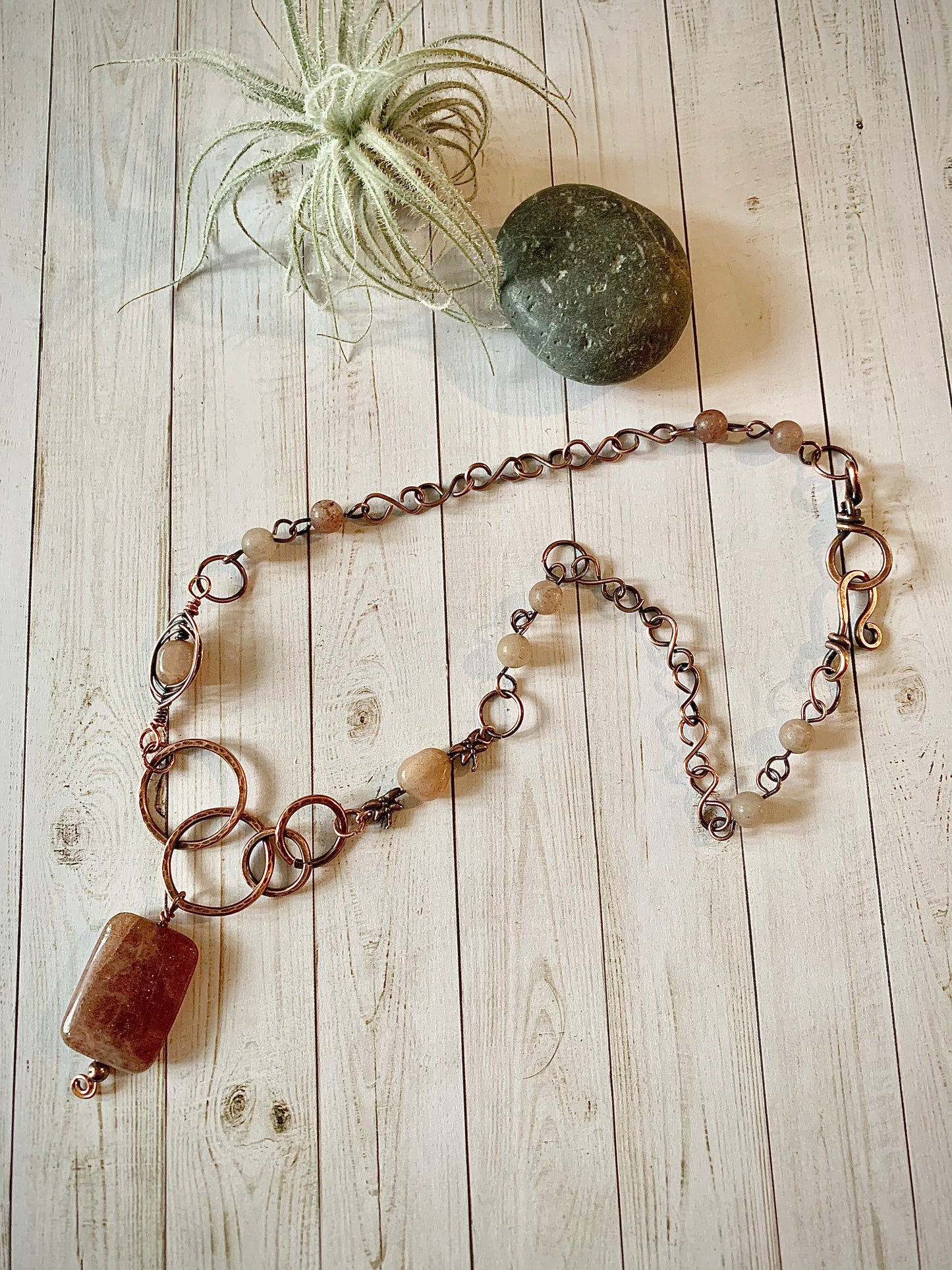 Ursula Copper and Aventurine Quartz