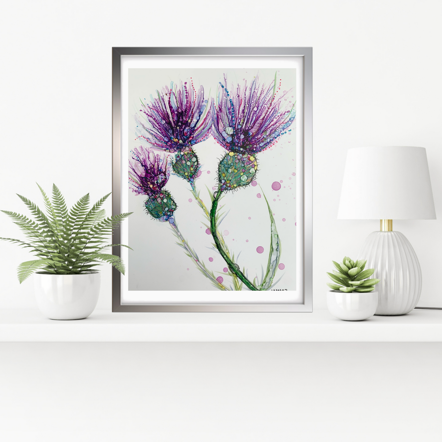 Three thistles