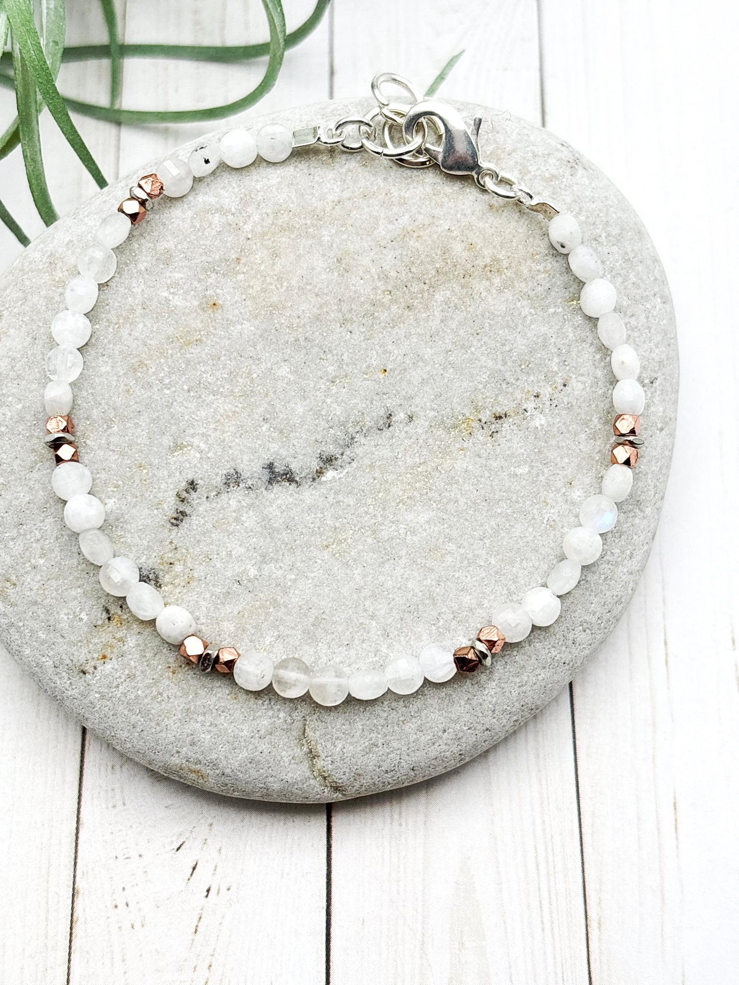 Moonstone Stacking Bracelet