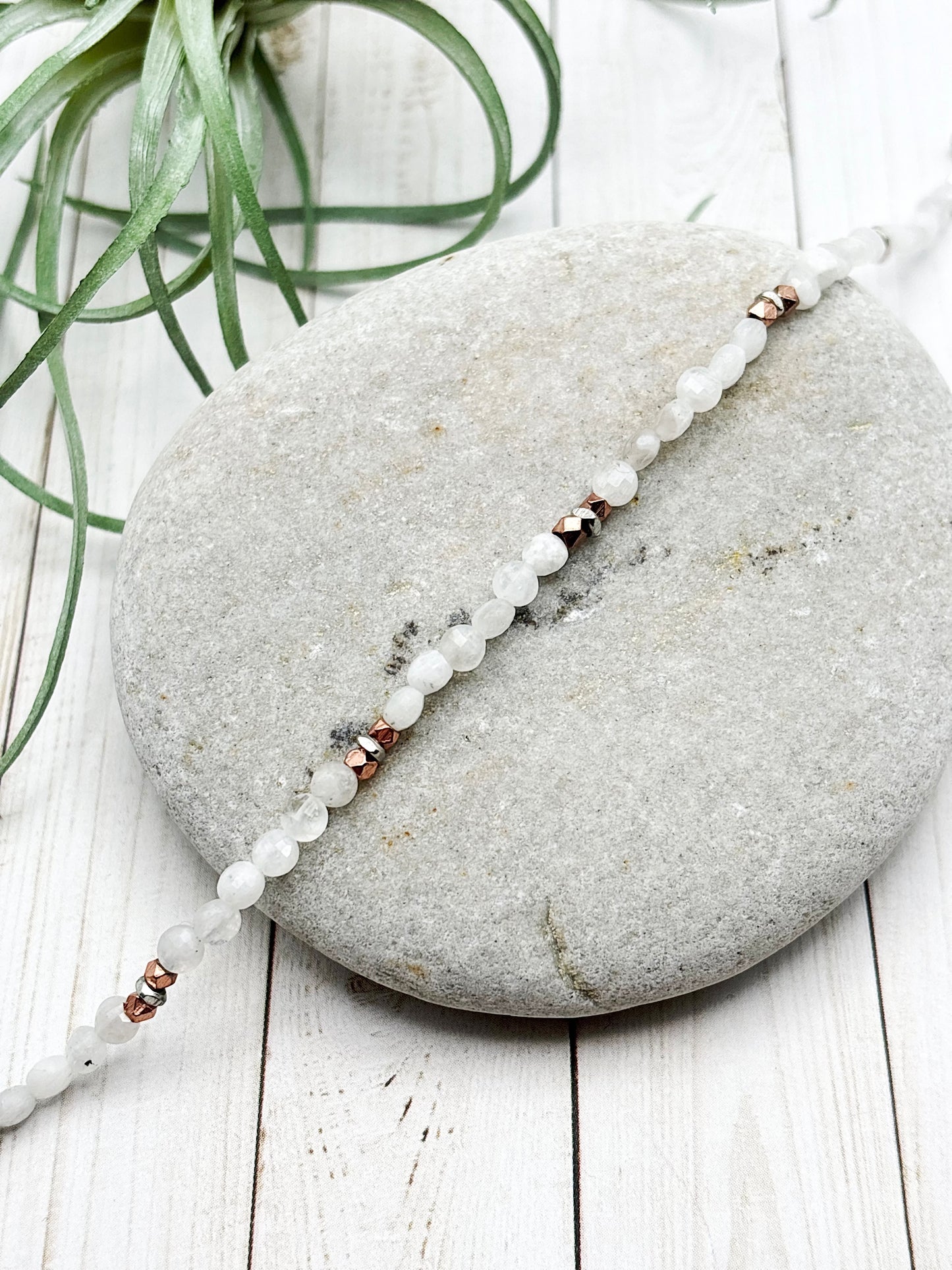 Moonstone Stacking Bracelet