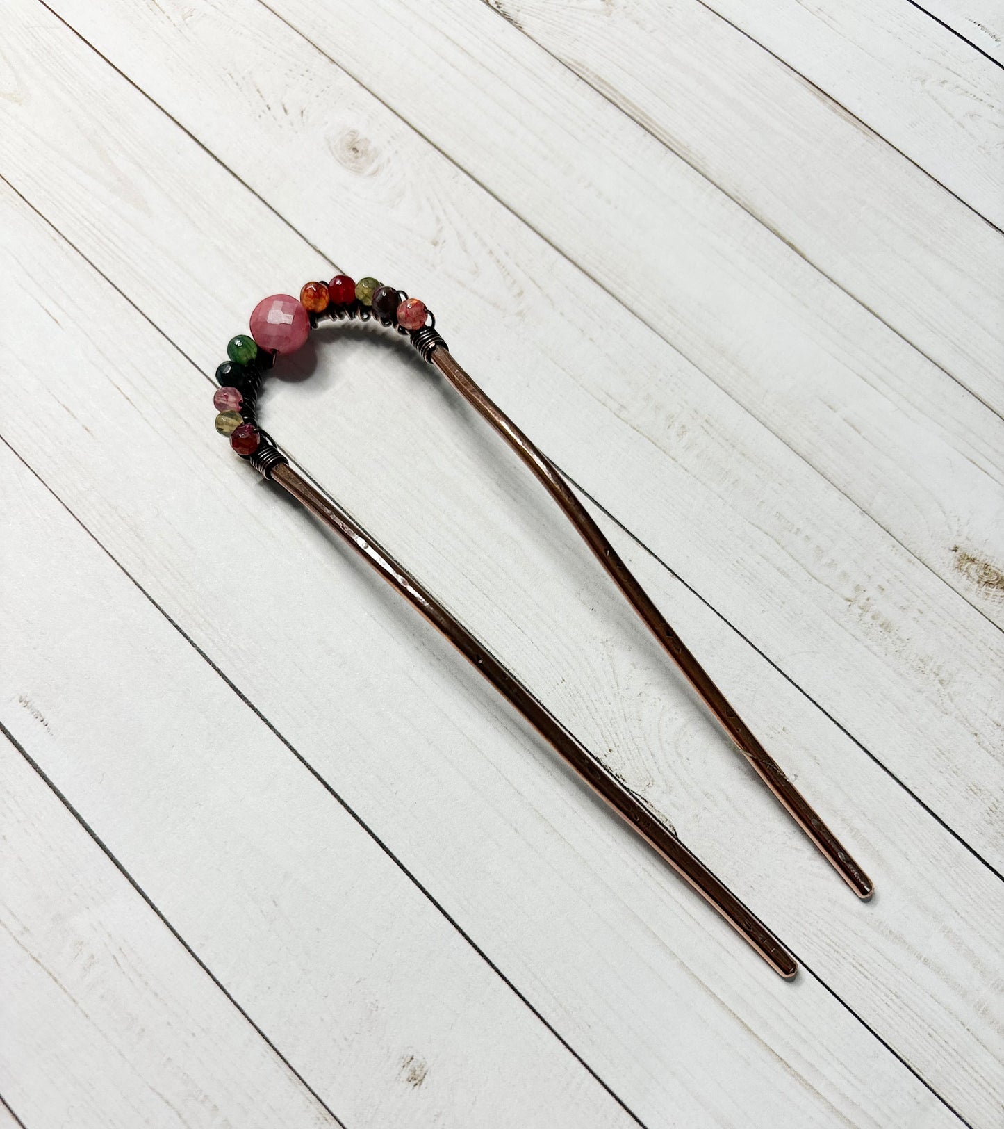 Beaded Hair Pin