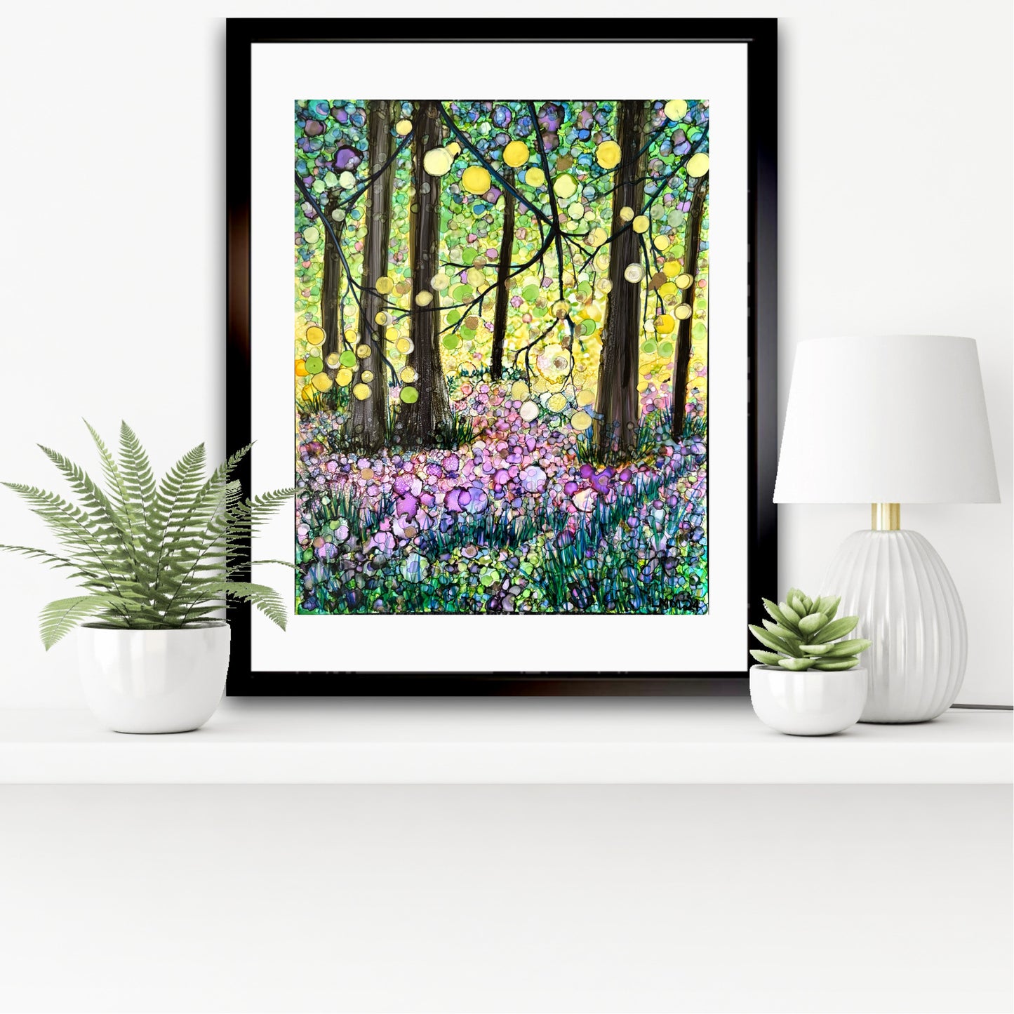 Spring Blooms in the Forest