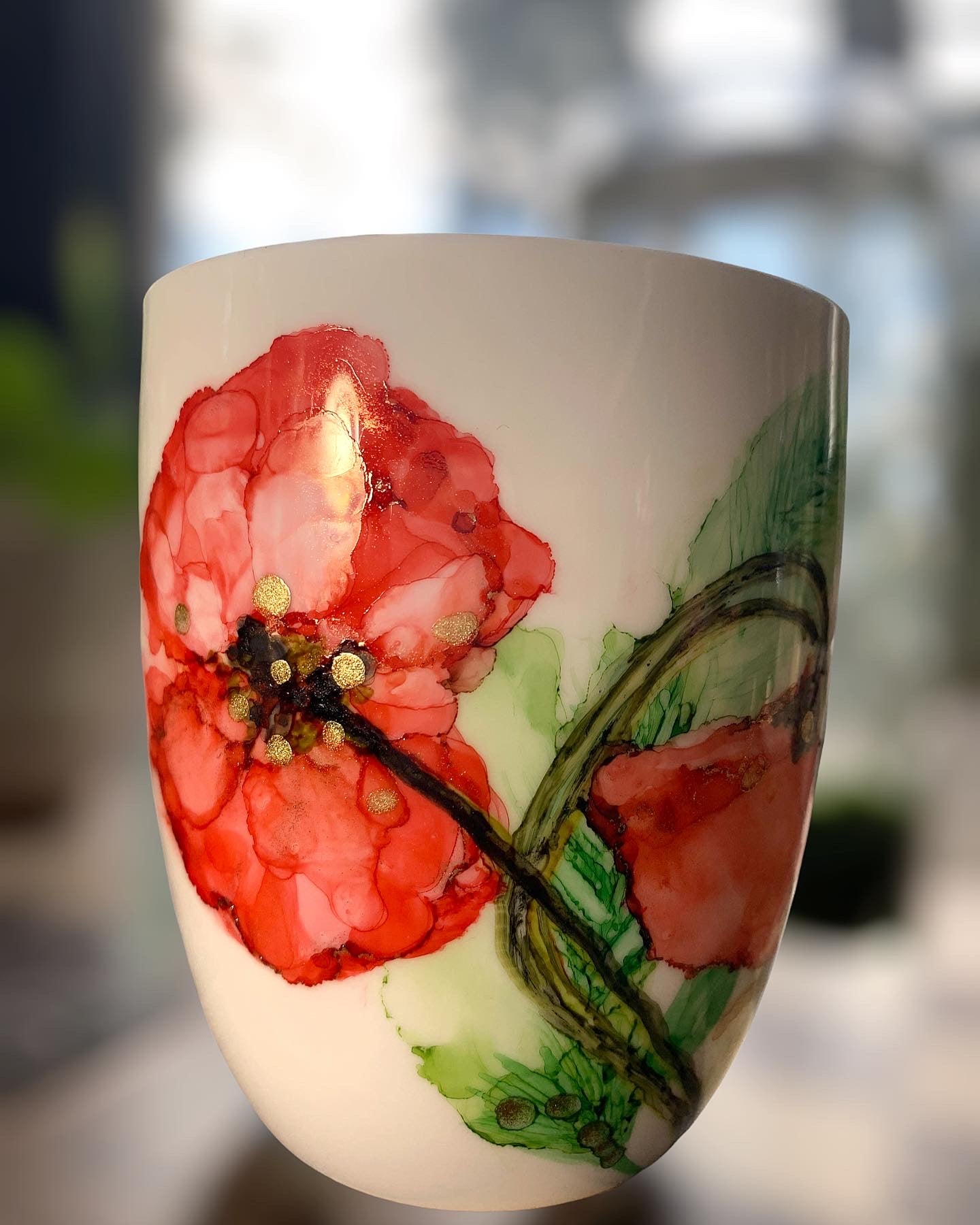 Poppy Coffee Cup