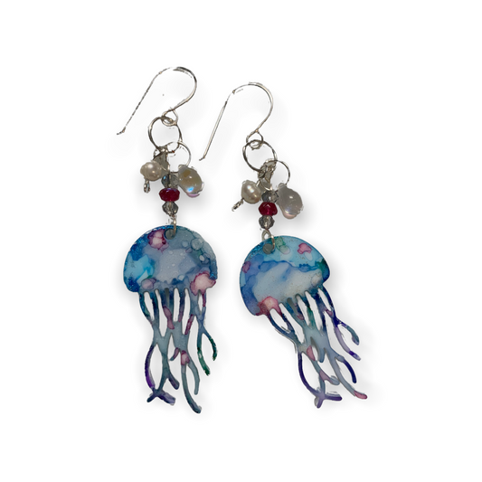 Jellyfish earrings