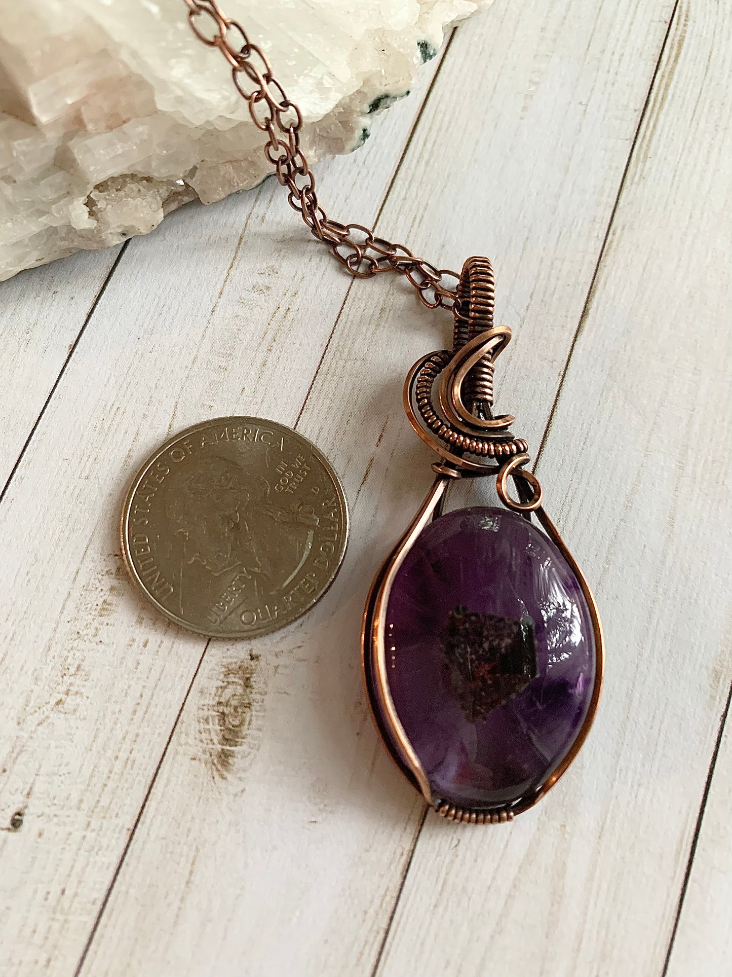 Wire Wrapped Amethyst