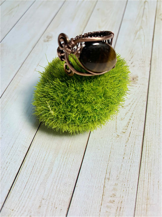 Tiger Eye Ring