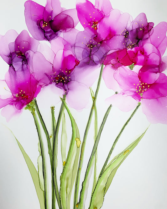 Bright Purple Flowers